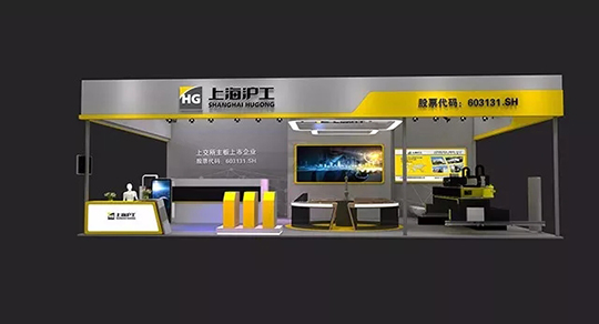 QG刮刮乐2018重庆立嘉国际智能装备展览会展位效果图